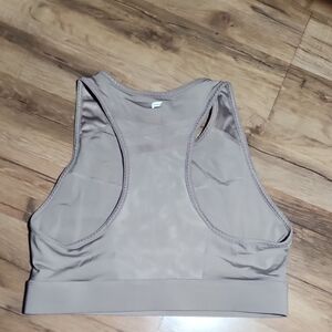 Women's Tan Sports Bra